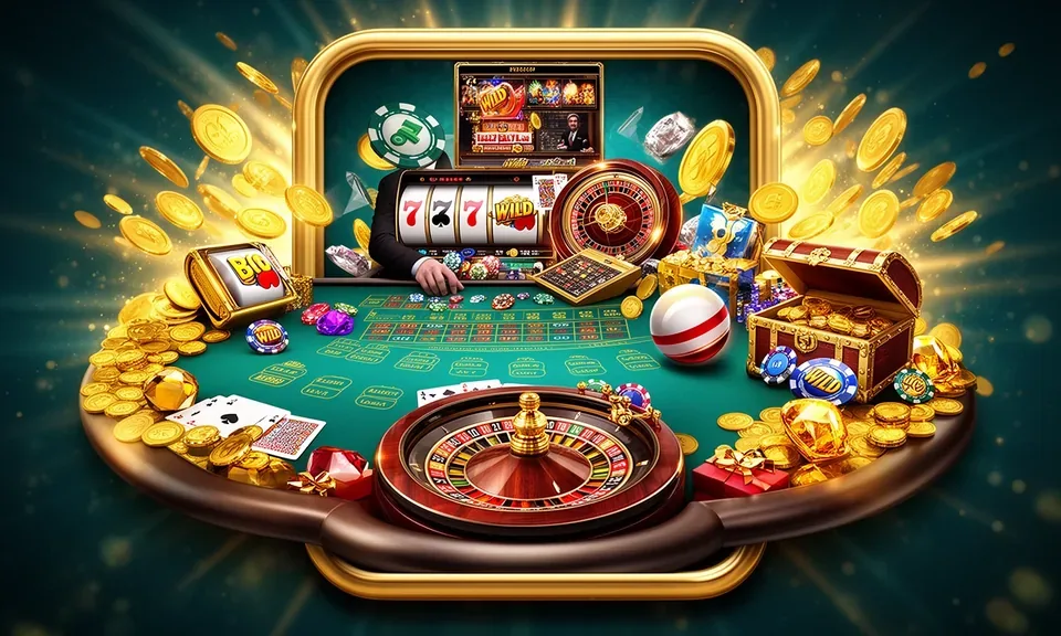 pachinkos Casino en vivo de noche
